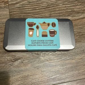 CRATE & BARREL COOKIE CUTTERS -CAFE theme!